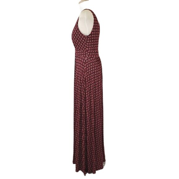 Loft Small Empire Maxi Dress Poly Knit Sleeveless - Picture 4 of 7